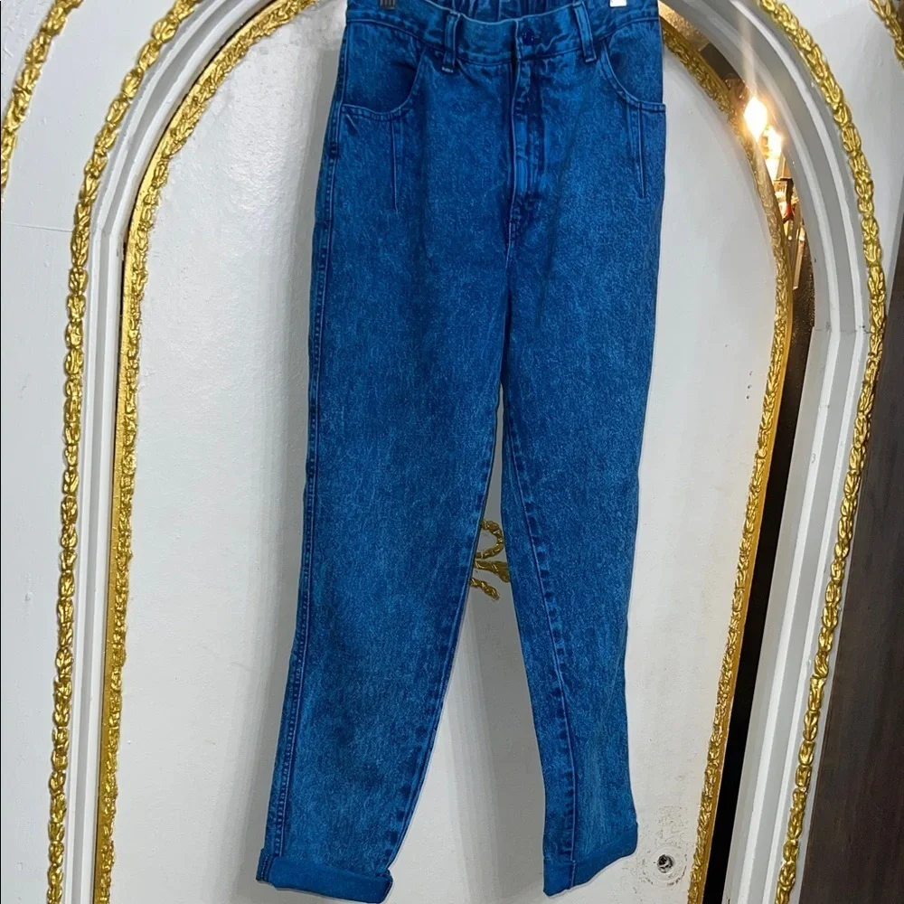 Vintage GOAL Acid Wash High Waisted Mom Jeans | 80s 90s Denim Size 8